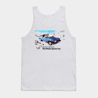 FORD ESCORT XR3 CABRIO - advert Tank Top